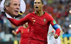 HLV Uruguay thừa nhận không thể ngăn cản Ronaldo