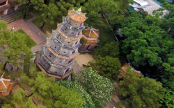 ẢNH: Ngôi chùa đẹp nhất xứ Huế nhìn từ trên cao