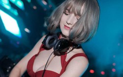 Vẻ đẹp bốc lửa của nữ DJ Ukraine đang chơi nhạc ở Hà Nội