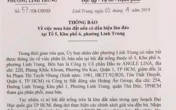 TP.HCM: Hai công ty BĐS táo tợn lấy đất Đại học Quốc gia phân lô bán nền