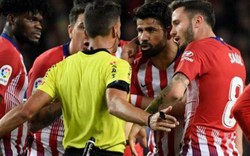 Diego Costa đã nói gì để trọng tài rút thẻ đỏ, khiến Atletico bị vạ lây?