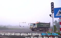 Clip: Hãi khi đi lại trên cao tốc Hòa Lạc - Hòa Bình