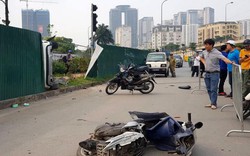 Nữ tài xế Mercedes tông loạt xe máy ở Hà Nội khai 'nóng'