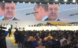 Tổng thống Ukraine xin lỗi vì "Hoặc là Poroshenko, hoặc Putin"