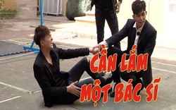 Ngô Kiến Huy bị đụng chạm chỗ nhạy cảm trong tập 1 Running man phiên bản Việt