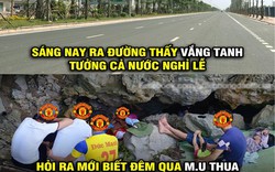 MU thua Barca, fan "rút hết vào hang" chờ trận lượt về