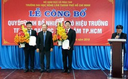 ĐH Nông lâm TP.HCM bổ nhiệm 2 Phó Hiệu trưởng