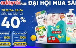 Đại hội mua sắm P&G siêu “hot”, ưu đãi tới 40% trên Adayroi