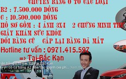 Bắc Kạn: “Trung tâm” đào tạo lái xe nhận tiền học viên rồi mất hút