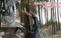 Xe máy gắn đinh của Youtuber Nguyễn Thành Nam lên báo ngoại