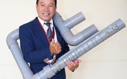 “Phù thủy đạo cụ” Việt Nam tiết lộ “ma thuật” trong chiếc đàn tự chế từ ống nhựa