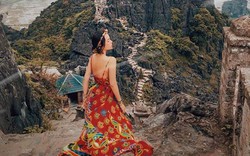 Người mẫu Hà Trúc: Cô gái truyền cảm hứng mặc maxi khi du lịch