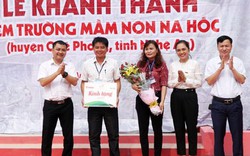 Khánh thành 2 lớp học Trường Mầm non Nậm Nhoóng