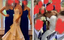 Mẹ chồng mặc váy trắng lấn át cả con dâu trong ngày cưới