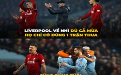 Liverpool cay đắng khi là "kẻ về nhì vĩ đại"