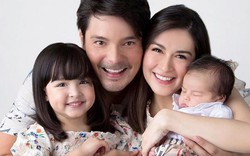 Mỹ nữ đẹp nhất Philippines gây sốt khi đăng ảnh gia đình đẹp như thiên thần