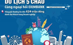 Vòng quanh năm châu cùng Eximbank