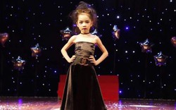 Cô bé 7 tuổi và niềm đam mê với sàn catwalk