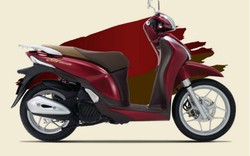 Honda SH Mode ra màu mới đỏ nâu, giá 51,69 triệu đồng