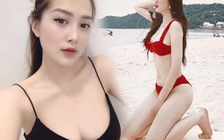 Em họ Hương Tràm khoe dáng nõn nà trong loạt ảnh bikini “nóng rẫy”