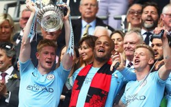 M.U mừng như bắt được vàng khi... Man City vô địch FA Cup