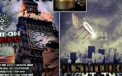 IS đăng poster ghê rợn dọa nhấn chìm New York, London trong biển máu