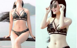 Ảnh bikini bốc lửa của "Lan Cave" Thanh Hương trên du thuyền 5 sao