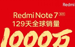 Redmi Note 7 đạt cột mốc 10 triệu máy bán ra trên toàn cầu