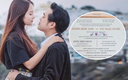 Lộ thiệp cưới ở khách sạn 5 sao của Dương Khắc Linh và bạn gái kém 13 tuổi