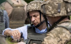 Zelensky thị sát vùng chiến sự Donbass, không tin nổi vào mắt mình