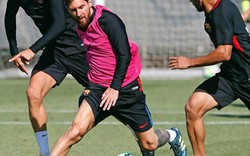 Những khoảnh khắc thiên tài của Lionel Messi trên sân tập