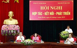 13 nội dung hợp tác giữa Hà Nội - Ninh Bình