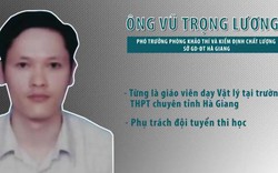 Gian lận thi cử ở Hà Giang: Người nâng điểm cho hơn 100 thí sinh là ai?