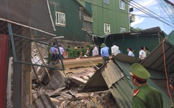 Sập nhà đang sửa, vùi lấp nhiều người ở TP Hà Tĩnh