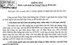 TT-Huế: Cảnh báo vấn nạn giả danh công an để lừa đảo