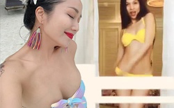 U40 Hiền Thục - "mẹ 3 con" Ốc Thanh Vân mặc bikini, khoe cơ thể sexy bất ngờ