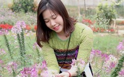 Người đẹp Mai Châu về bản trồng thung lũng hoa để "câu" khách