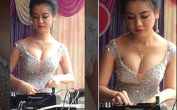 Cô dâu làm DJ trong đám cưới khiến quan viên hai họ tròn mắt