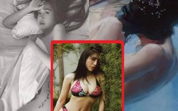 Không chụp ảnh với sen, Elly Trần liên tiếp tung ảnh khỏa thân gây "nhức mắt"