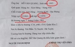 Hải Phòng: Xôn xao vụ chiến sĩ sinh năm 1963, nhập ngũ năm 1965