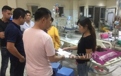 Công ty Long Giang đã đến thăm nạn nhân trong vụ tai nạn ở Hòa Bình