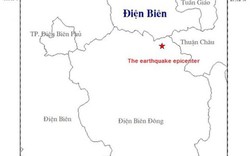 Động đất ở Điện Biên, dân thấy nhà cửa rung lắc