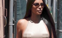 Kim Kardashian phối áo màu da với trang phục nào cho hợp?