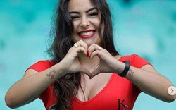 Mất tích 9 năm, fan nữ sexy nhất Paraguay tái xuất ở Copa America 2019