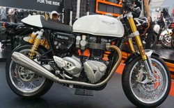 Xuýt xoa ngắm “bạch mã” Triumph Thruxton R giá hơn nửa tỷ đồng