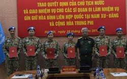 Chủ tịch nước ký quyết định cử 7 sĩ quan đi gìn giữ hòa bình
