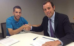 Barca hoàn tất hợp đồng với Jordi Alba