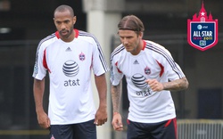Beckham và Henry sắp đối đầu với Chelsea