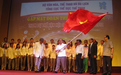 Đoàn thể thao Việt Nam nhập làng Olympic