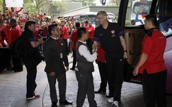 Chùm ảnh Arsenal “đổ bộ” lên đất Malaysia